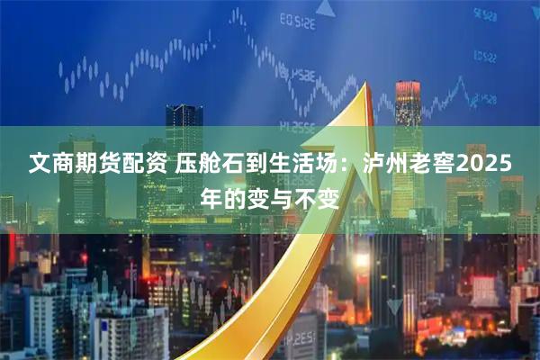 文商期货配资 压舱石到生活场：泸州老窖2025年的变与不变