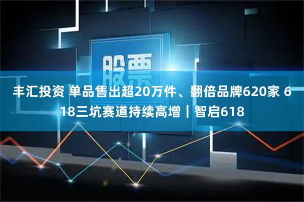 丰汇投资 单品售出超20万件、翻倍品牌620家 618三坑赛道持续高增|智启618